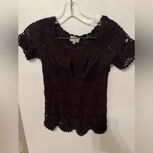 Karen Millen blouse size 1 in brown